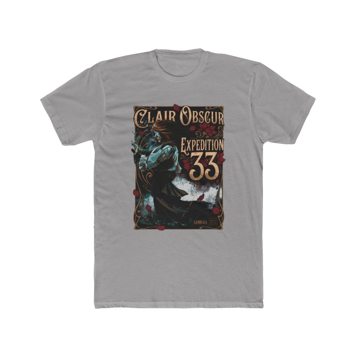 Maelle Clair Obscur Fan Art - Young Swordswoman Rapier Expedition Design | Clair Obscur: Expedition 33 - Official T-Shirts merchandise