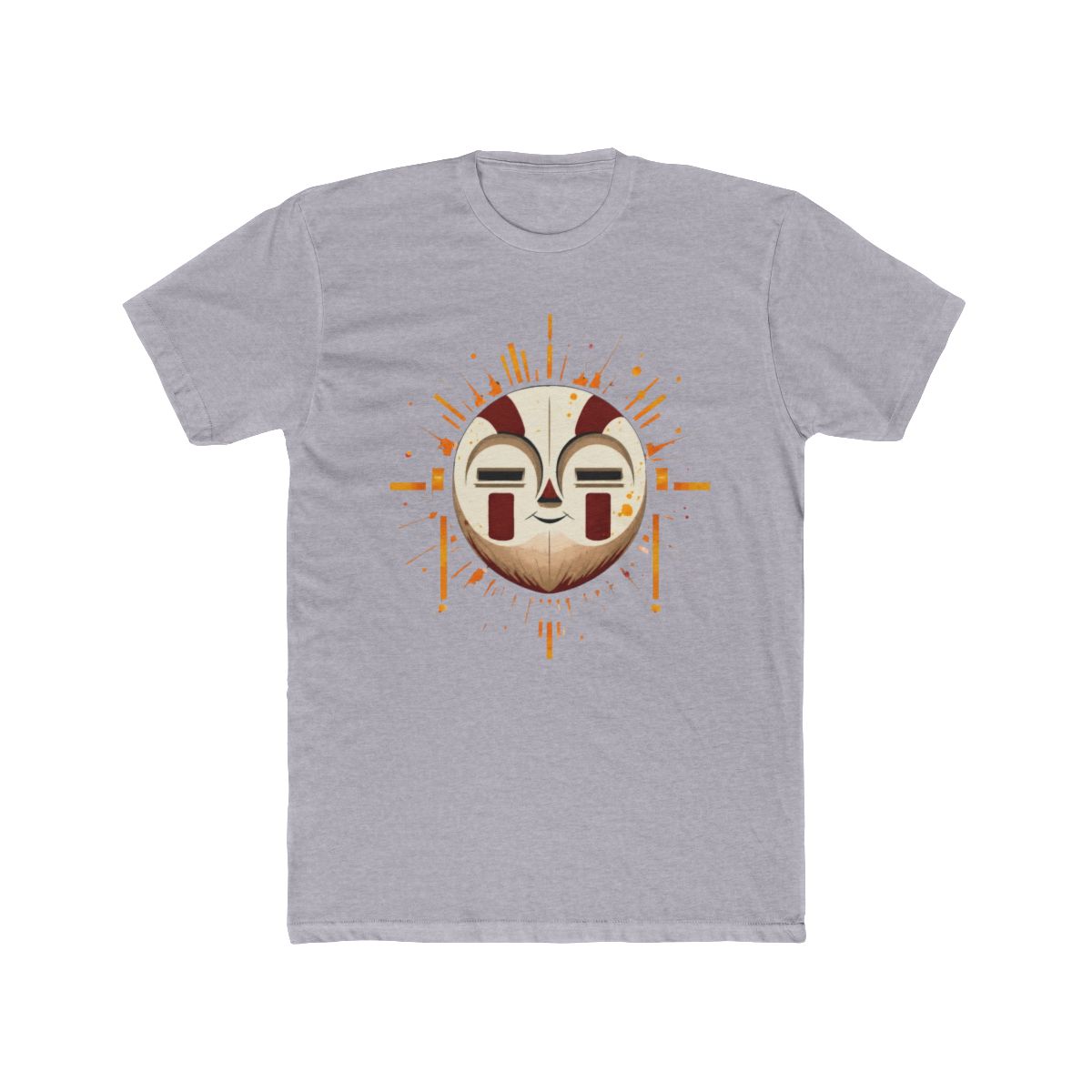 expedition 33 - Esquie mask splatter art T Shirt | Clair Obscur: Expedition 33