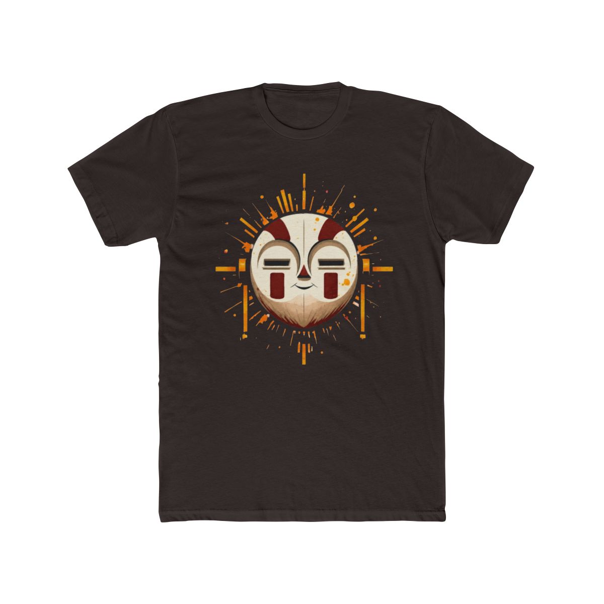 expedition 33 - Esquie mask splatter art T Shirt | Clair Obscur: Expedition 33 - alternate angle 2, merchandise