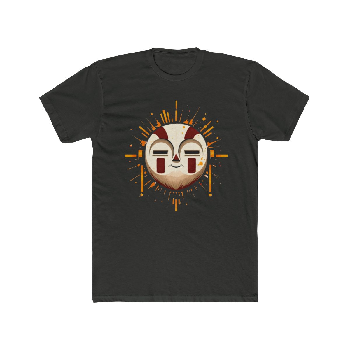 expedition 33 - Esquie mask splatter art T Shirt | Clair Obscur: Expedition 33 - alternate angle 5, merchandise
