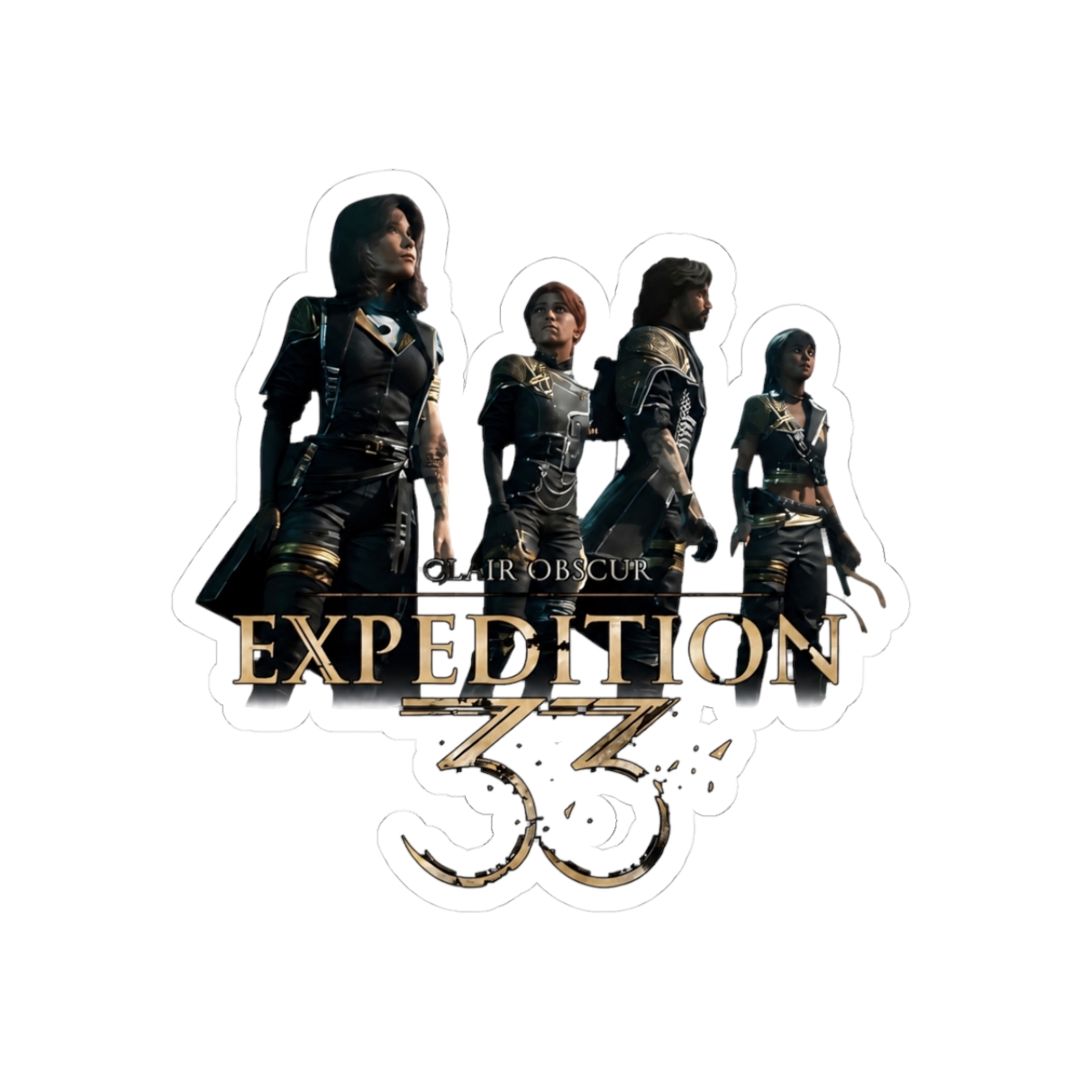 Clair Obscur Expedition 33 Squad Party Gamer Team Fan Art | Clair Obscur: Expedition 33