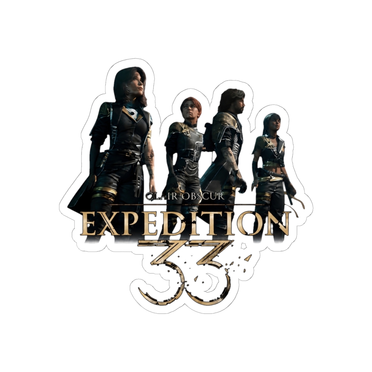 Clair Obscur Expedition 33 Squad Party Gamer Team Fan Art | Clair Obscur: Expedition 33