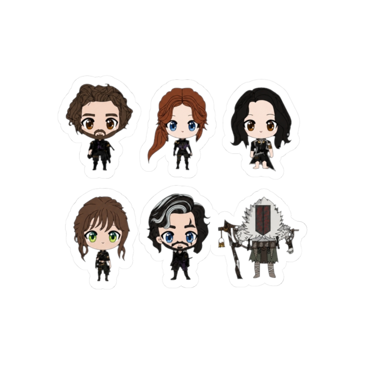 Chibi Clair Obscur Expedition 33 main crew | Clair Obscur: Expedition 33 - alternate angle 3, merchandise