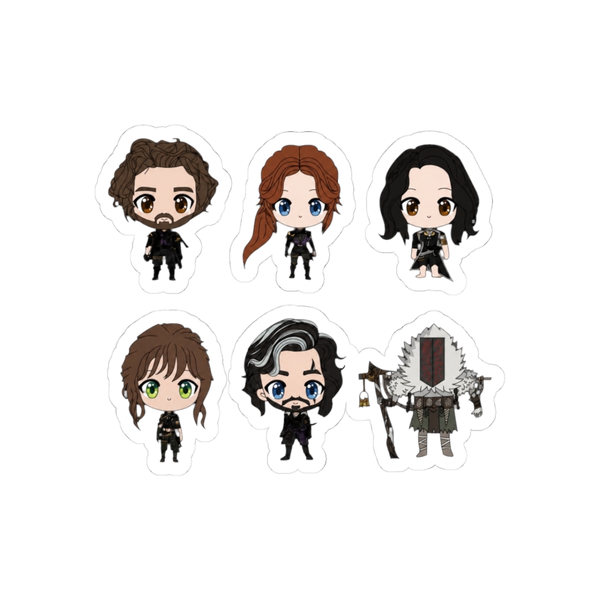 Chibi Clair Obscur Expedition 33 main crew | Clair Obscur: Expedition 33