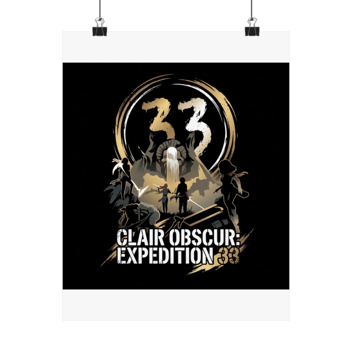 Expedition 33 Clair Obscur Painterly Style Facing the Paintress | Clair Obscur: Expedition 33 - alternate angle 5, merchandise