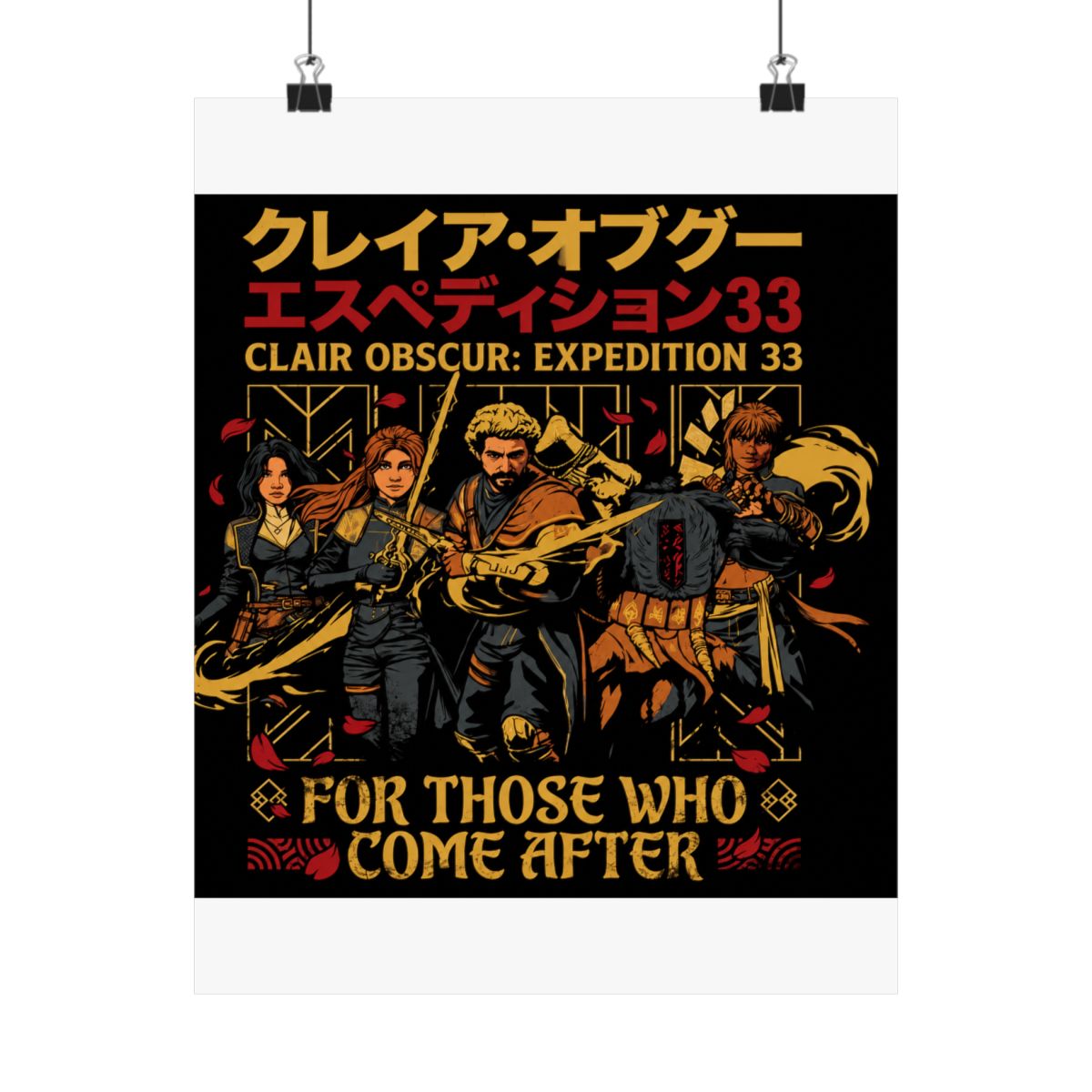 Clair Obscur Expedition 33: Vibrant Petal Urban Wear | Clair Obscur: Expedition 33 - alternate angle 5, merchandise