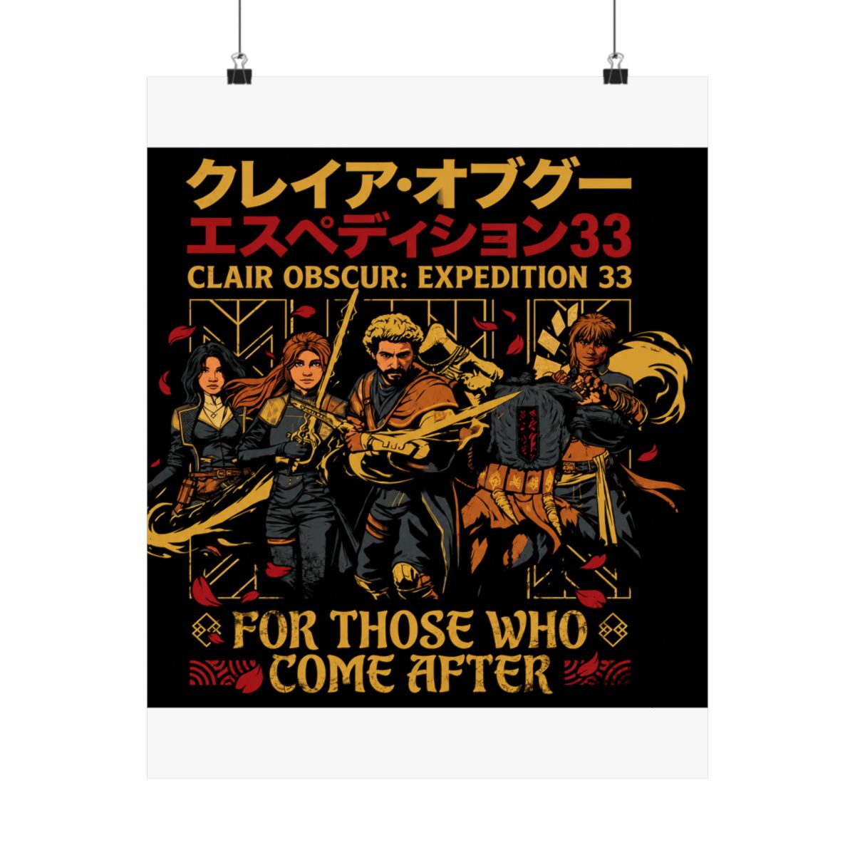 Clair Obscur Expedition 33: Vibrant Petal Urban Wear | Clair Obscur: Expedition 33 - alternate angle 3, merchandise
