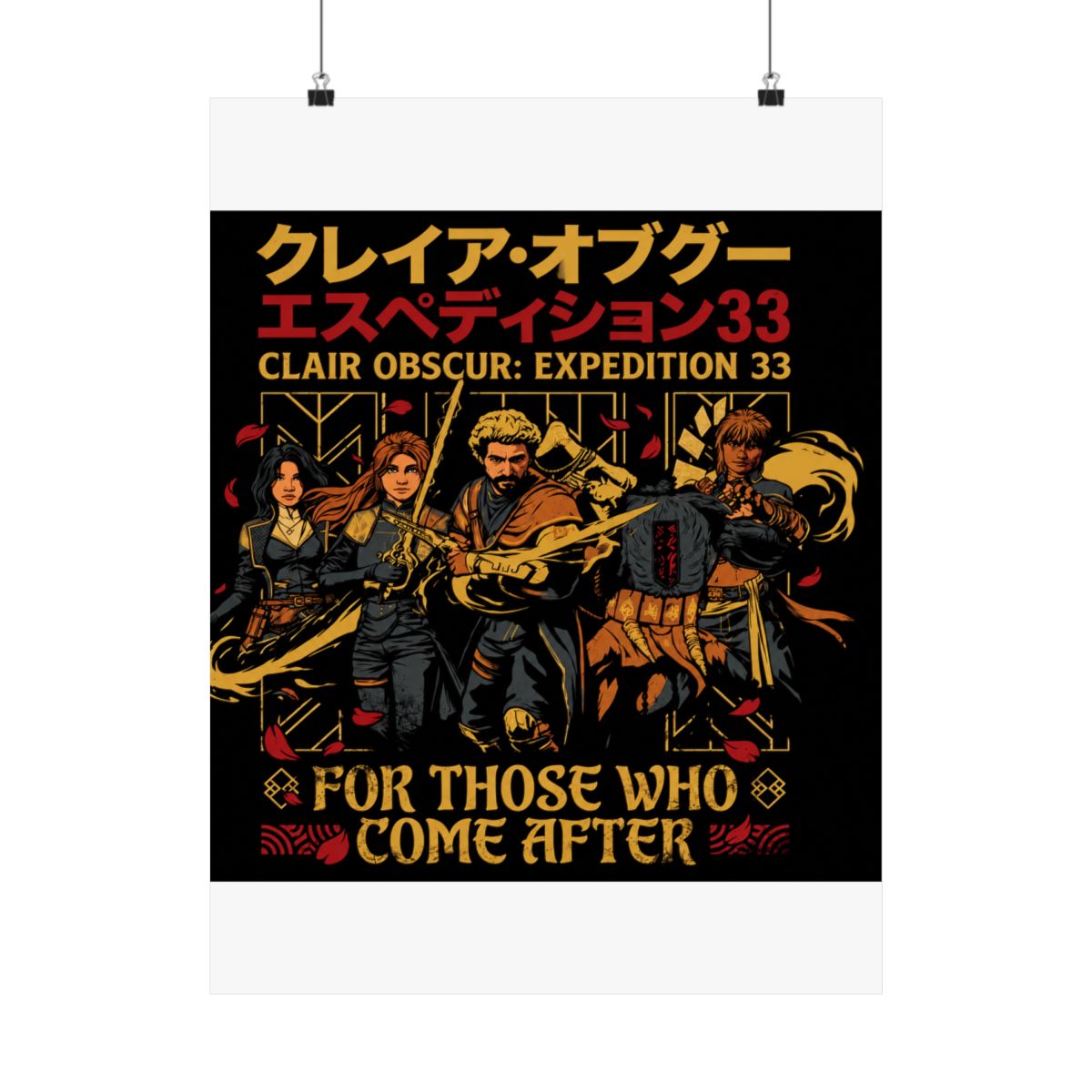 Clair Obscur Expedition 33: Vibrant Petal Urban Wear | Clair Obscur: Expedition 33 - alternate angle 2, merchandise