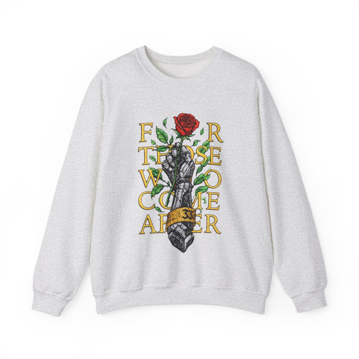 Expedition 33 - For Those Who Come After, Gustave Clair Obscur Crewneck T-Shirts | Clair Obscur: Expedition 33 - alternate angle 2, merchandise