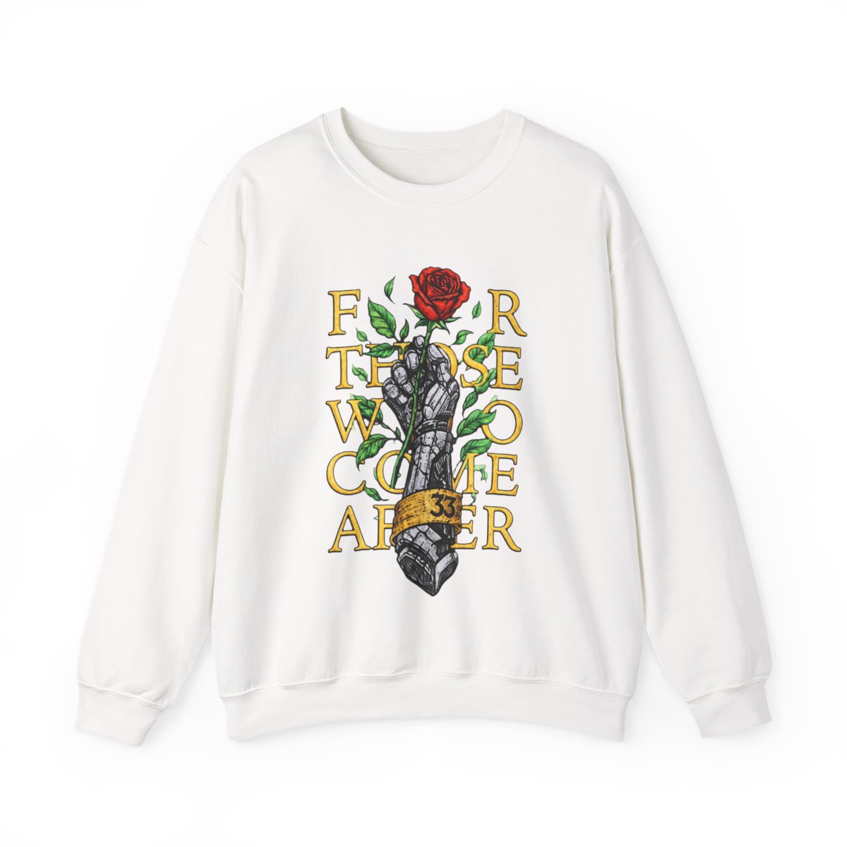 Expedition 33 - For Those Who Come After, Gustave Clair Obscur Crewneck T-Shirts | Clair Obscur: Expedition 33 - Official Sweatshirts merchandise