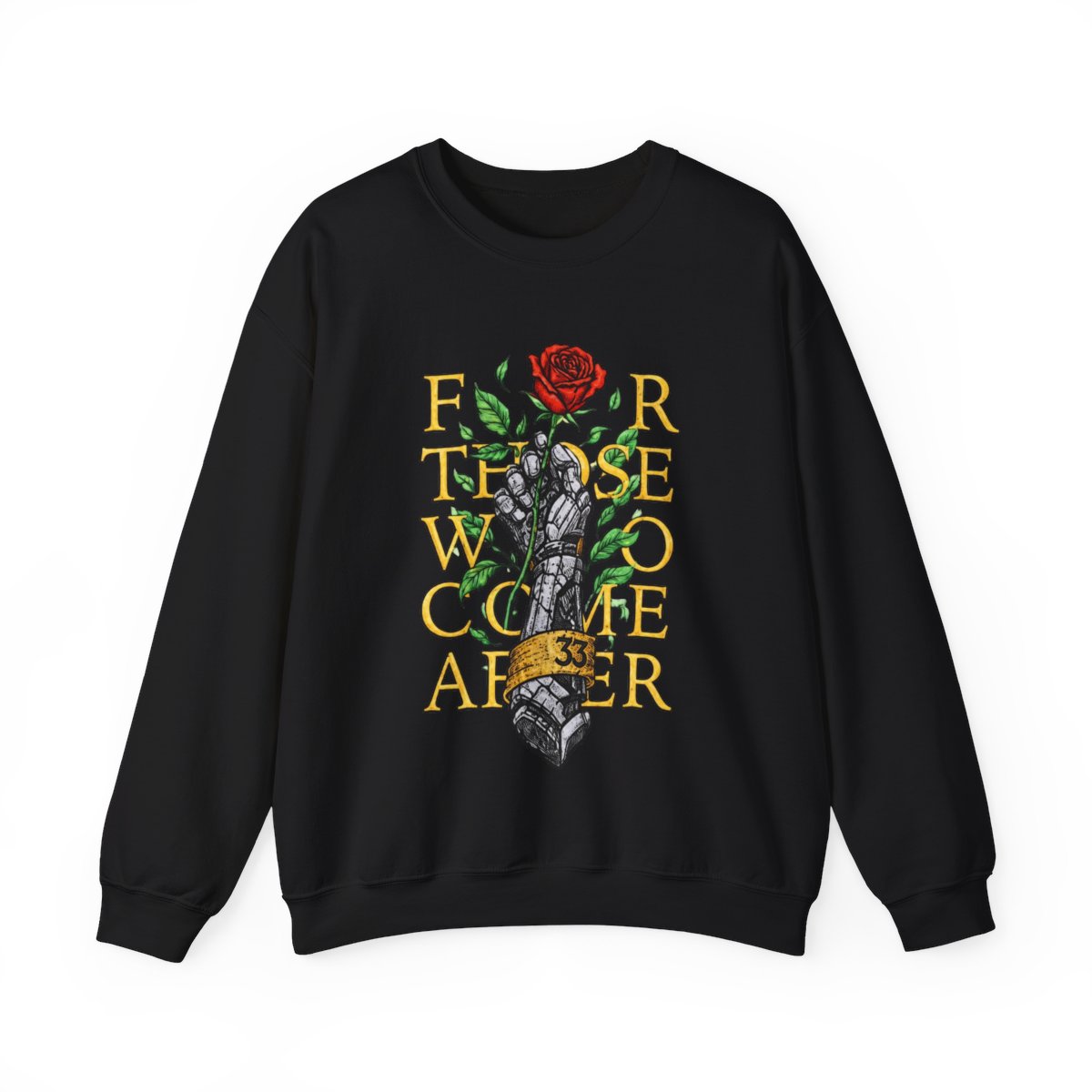 Expedition 33 - For Those Who Come After, Gustave Clair Obscur Crewneck T-Shirts | Clair Obscur: Expedition 33